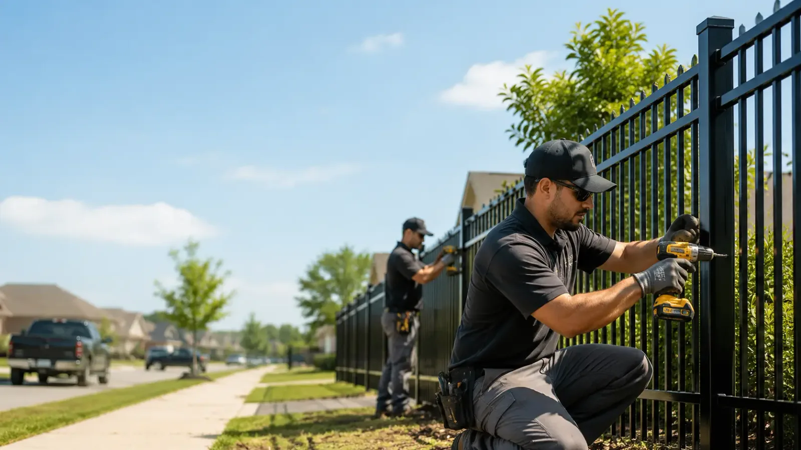 Metal Fence Installation in Batavia, NY